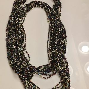 Erwin Pearl Glass Bead Necklace